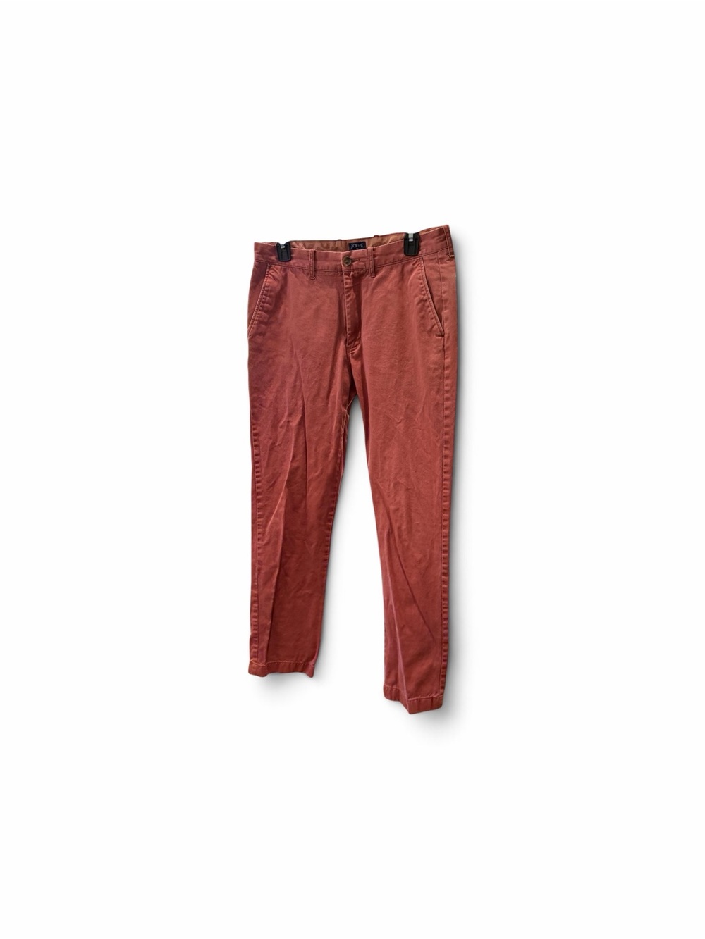 J. Crew Men's Sutton Rust Red Chino Pants